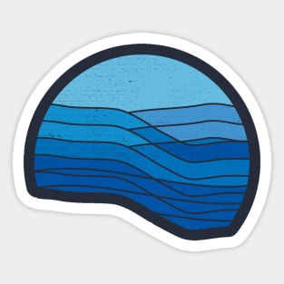 Ocean sun Sticker